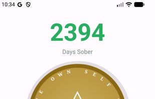Simple Sobriety Tracker screenshot 2