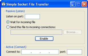 Simple Socket File Transfer screenshot 1