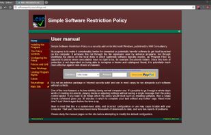 Simple Software Restriction Policy screenshot 1