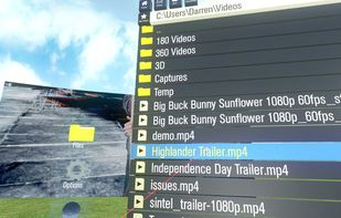 Simple VR Video Player screenshot 2