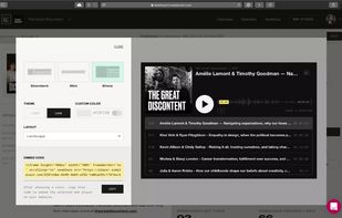 Simplecast screenshot 2