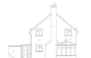 Example of a detailed elevation drawing created in SimpleDraw