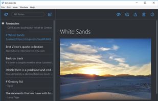 Simplenote screenshot 2