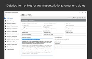 SimpleOne Home Inventory Manager screenshot 2