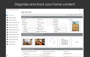 SimpleOne Home Inventory Manager screenshot 1