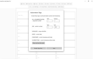 SimpleOne Label Maker Pro screenshot 2