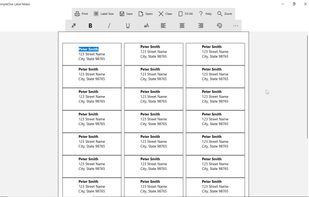 SimpleOne Label Maker screenshot 1