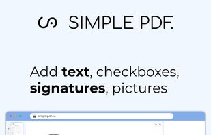 Add text, checkboxes, signatures and pictures