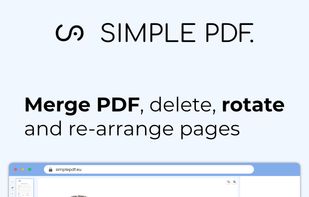 Merge PDF files, delete, rotate and re-arrange pages