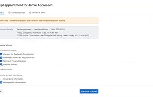 SimplePractice screenshot 2