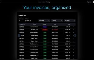 Invoices example