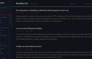 SimpleReader screenshot 1