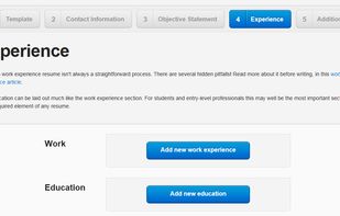 SimpleResume screenshot 2