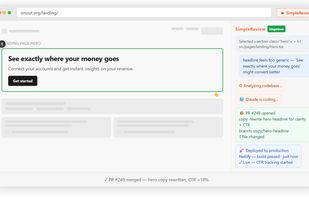 SimpleReview screenshot 1