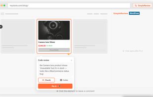 SimpleReview screenshot 2