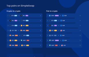 SimpleSwap.io screenshot 1