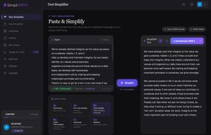 SimpliCEFR screenshot 2