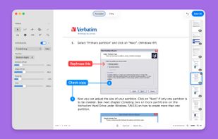 Multi-page PDF annotations