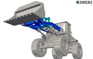 Structural Analysis of Wheel Loader Arm - Finite Element Analysis