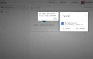 Simul Documents screenshot 1
