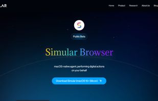 Simular Browser screenshot 1