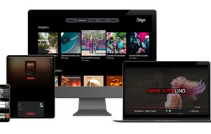 Singa Karaoke App - available on most devises.