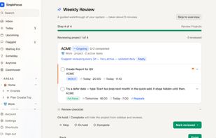 Weekly Review