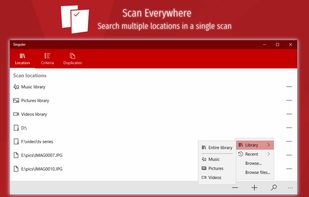 Singuler: Duplicate Removal Tool screenshot 1