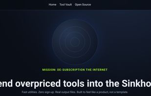 Sinkhole screenshot 1