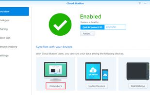Synology C2 screenshot 1