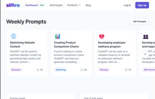 Sintra AI screenshot 1