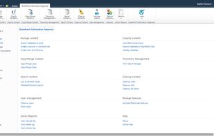 SIO - SharePoint Information Organizer screenshot 1