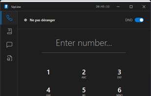 SipLine screenshot 1