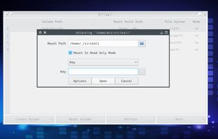SiriKali screenshot 3
