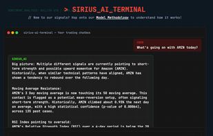 Sirius Signals screenshot 1