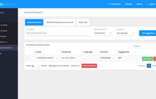 Site Analyzer screenshot 1