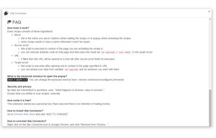 Site Connector screenshot 2