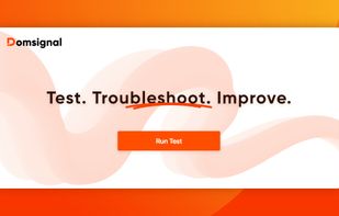 Test. Troubleshoot. Improve.