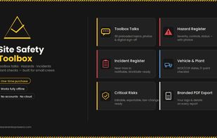 site safety toolbox features list