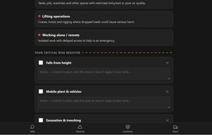 Site Safety Toolbox screenshot 3