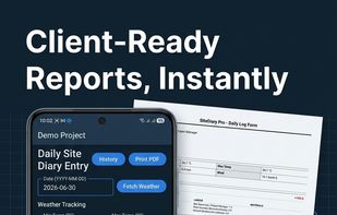 Clean print-ready reports