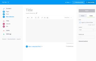 Siteleaf screenshot 1