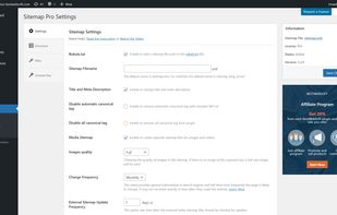 Sitemap WordPress Plugin screenshot 1