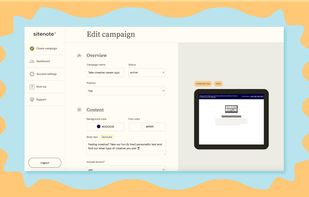 Create and edit campaigns.