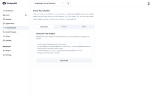 SiteSpeakAI screenshot 1