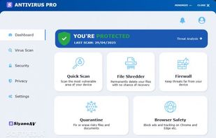 SiyanoAV Antivirus Pro screenshot 1