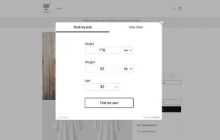 shopper's input fields