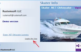 User Info screen