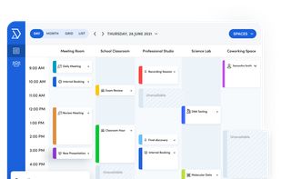 Your Skedda calendar is where the action happens! It's the focal point, where you can easily view and manage your bookings. Toggle between the unique Day, Month, List, Grid and Map calendar views to easily digest booking activity.