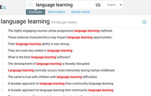 search for words and phrases in their contexts